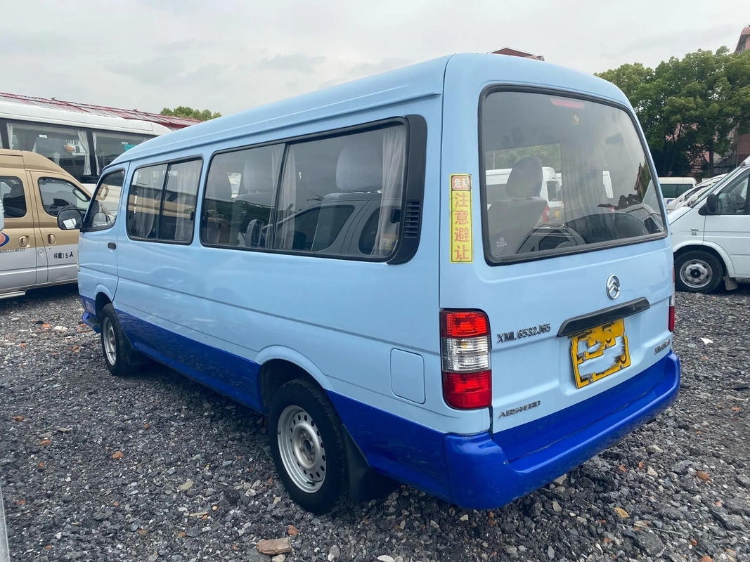 Бензиновый двигатель LHD Hiace XML6532 дракона белых и голубых цвета 11 мест используемого минибуса 12 Seater золотой