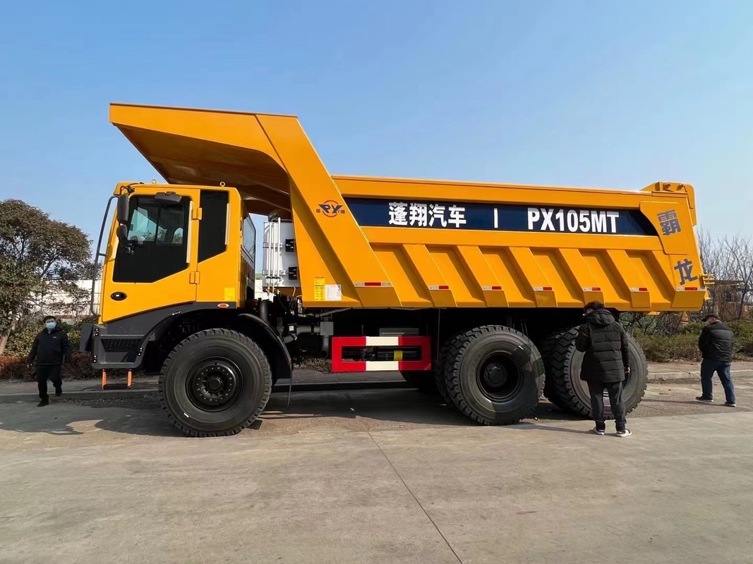 Минируя привода двигателя 530hp 6×6 Weichai коробки передач самосвала PX95 кабина смещения Широк-тела БЫСТРОГО полного реверзибельная