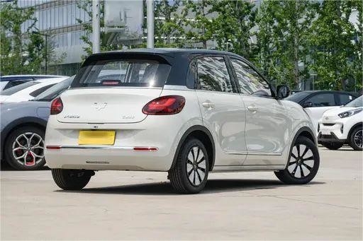 Подержанные новые энергетические транспортные средства Wuling Bingo Light Coffee Color 333KM Модель