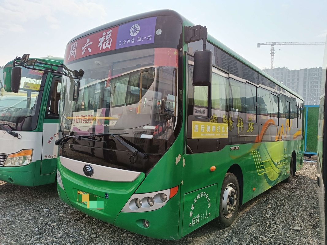 Подержанный городской автобус Yutong ZK 6805 Чистый электрический 8 метров длиной 16-51 места LHD / RHD