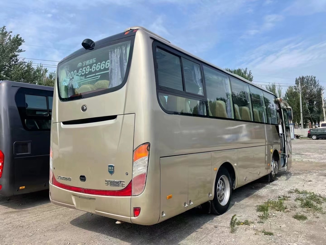 Старый автобус 35 мест Ютонг ZK6808 багажная стойка ручная коробка передач с кондиционером