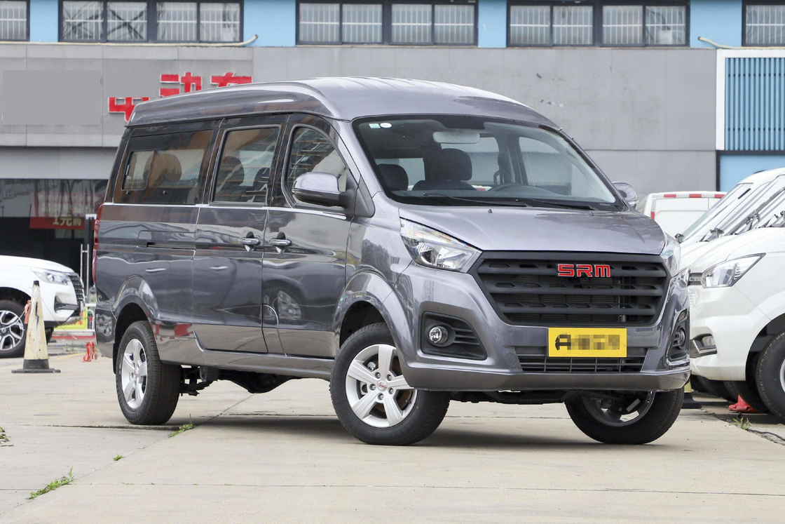 Подержанные мини-фургоны с 9 местами китайской марки Jinbei Hiace бензиновый двигатель с кондиционером