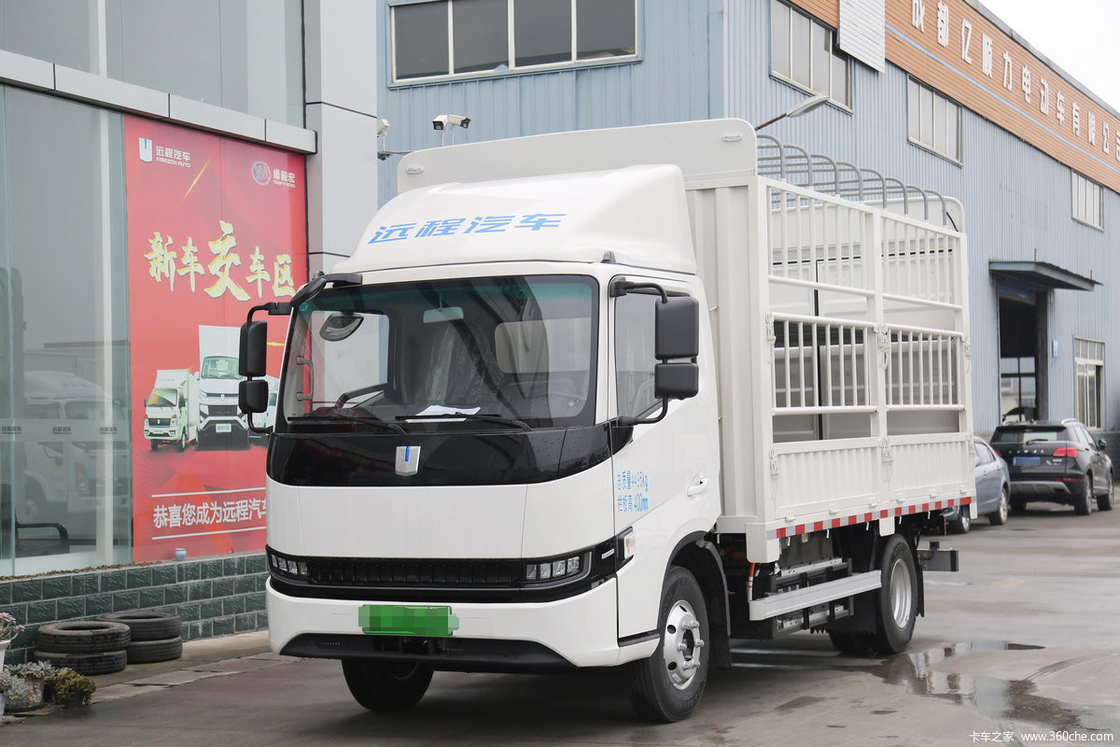 Чистый электрический грузовик Geely 4 * 2 режим привода легкий грузовик 1,2 тонны двойные задние шины