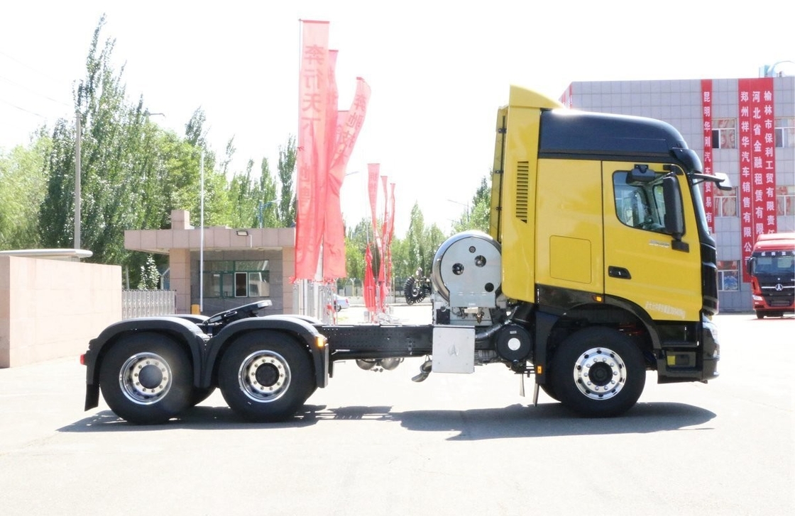 LNG Weichai двигатель 460 л.с. Подержанные транспортные грузовики Beiben тракторный конь 6х4 EURO 6