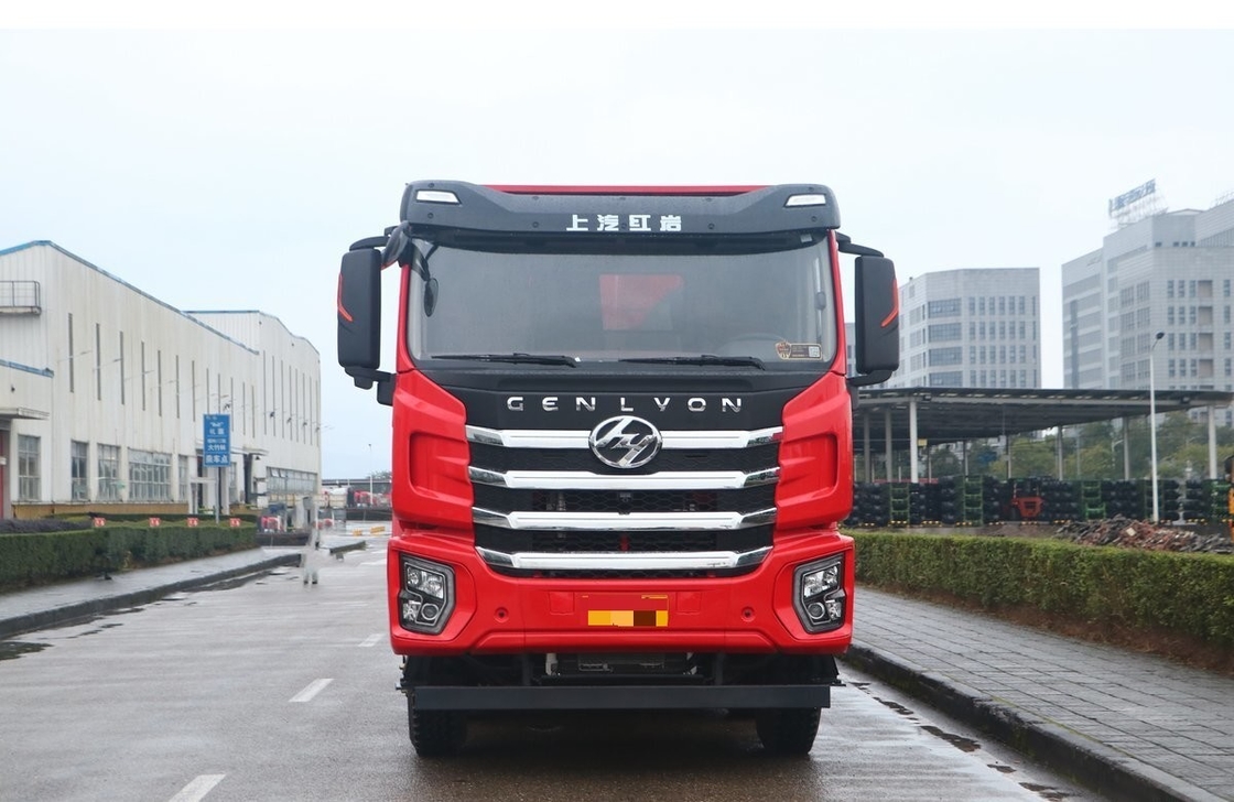 Hongyan 560hp C6 загрузка 20 тонн 12 шины использованный наклонитель грузовик нагрузчик 8 × 4 LHD / RHD