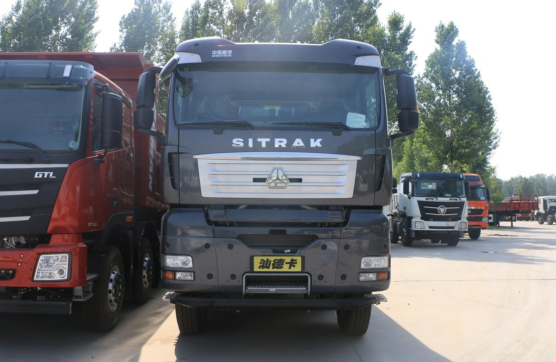 Сино-энергетический грузовик SITRAK G7H Черный цвет Погрузка 30 тонн Дорожная перевозка Весенний лист