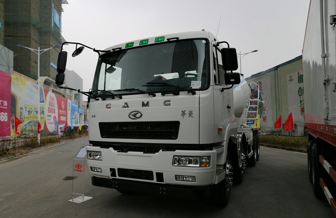 Автомобиль для смешивания бетона 8×4 CAMC Цементный смеситель 310 л.с. Euro 5 Большой танкер 12 шины