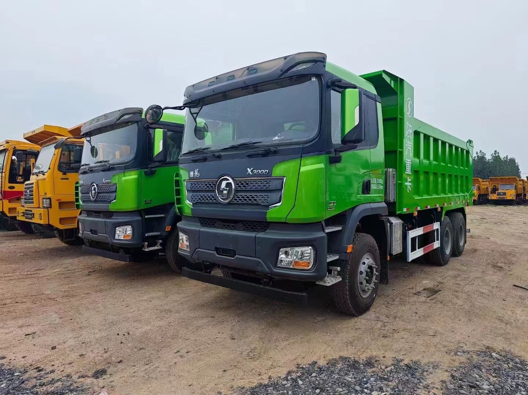 Нагрузчик с наклоном 40 т Подержанный Shacman 6×4 X3000 Дампер Heavy Duty 375hp Вэйчай 2021 год
