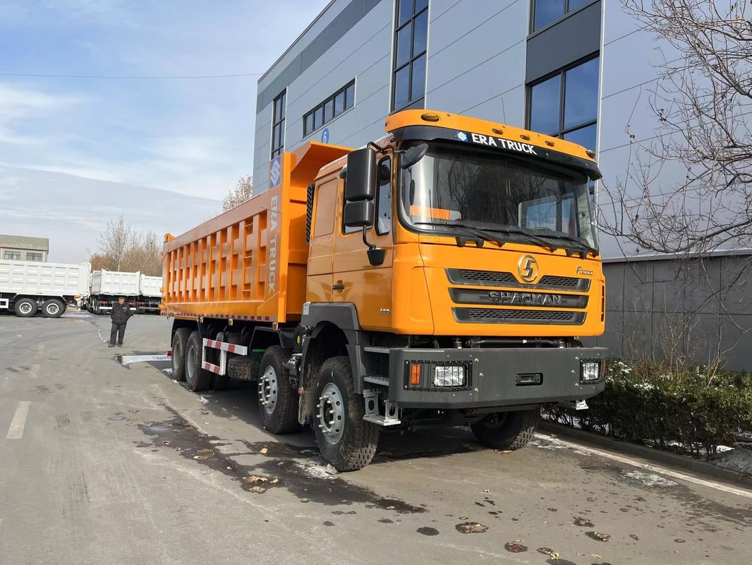 Подержанные грузовики в хорошем состоянии Шакман 400 л.с. 8*4 F3000 Дамп 12 шины Стандартная кабина