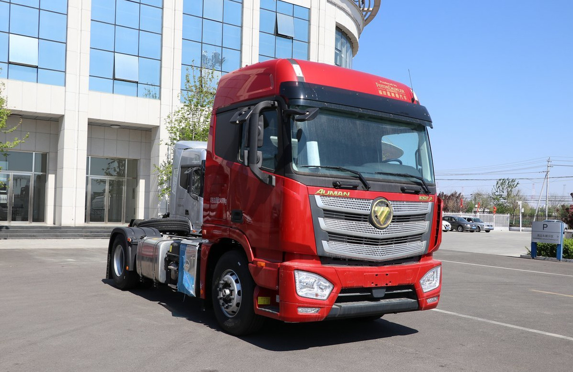 Foton Tractor Truck EST ZF Gearbox Leaf Spring 4*2 Режим управления 490 л.с. Двигатель Cummins Euro 6