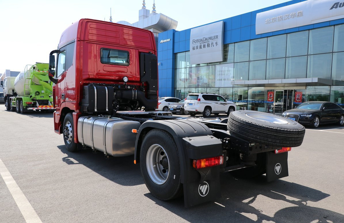 Foton Tractor Truck EST ZF Gearbox Leaf Spring 4*2 Режим управления 490 л.с. Двигатель Cummins Euro 6