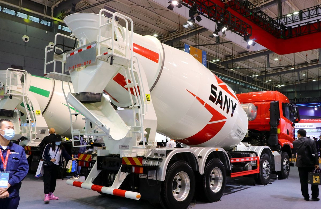 Транспортный бетонный грузовик 8×4 Sany Mixer 8 Cubic Hino Engine 307hp 12-скоростная коробка передач
