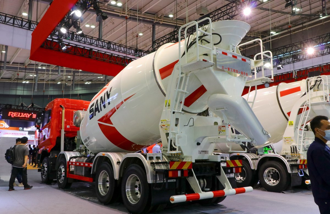 Транспортный бетонный грузовик 8×4 Sany Mixer 8 Cubic Hino Engine 307hp 12-скоростная коробка передач
