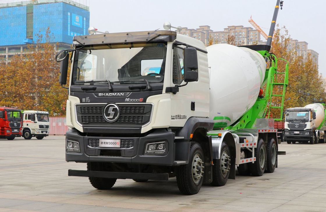 Бетонные смесители с грузовиком Shacman M3000 модель 12 колес 7.5 кубический танкер односпальный
