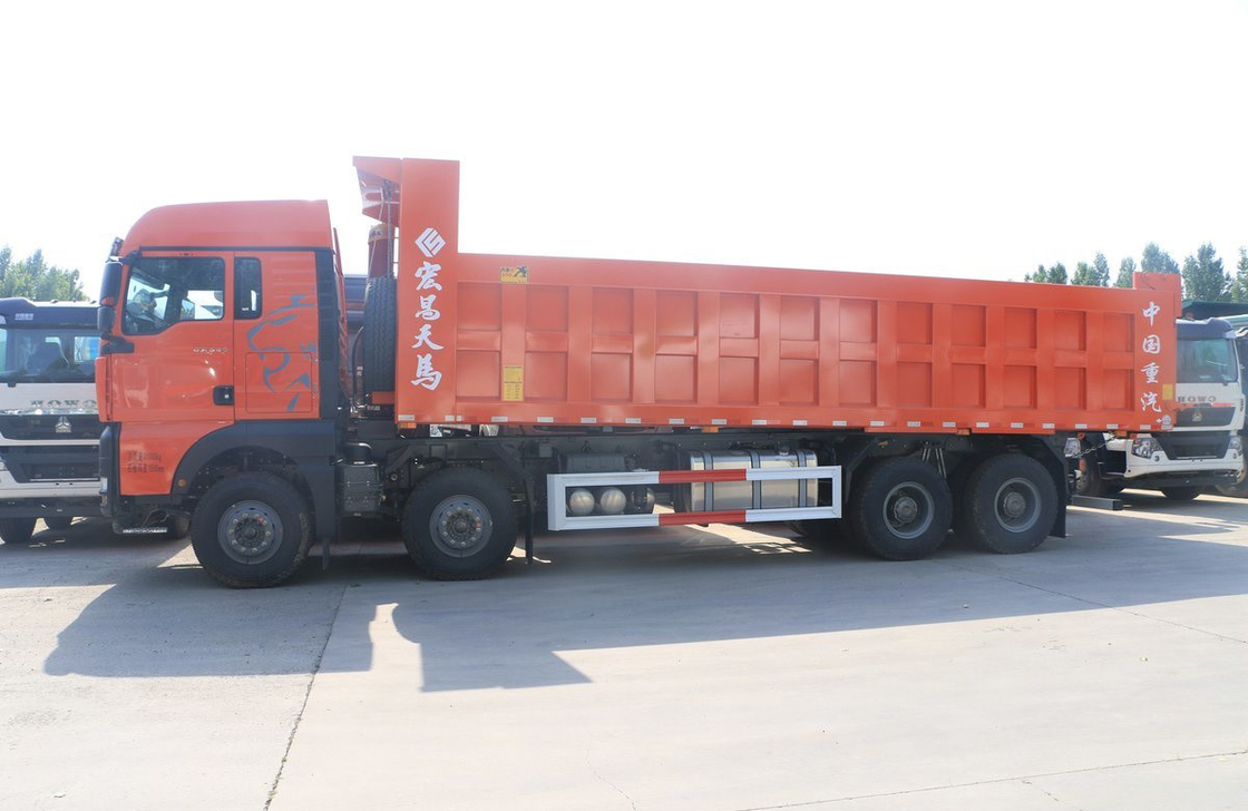 Sinotruk UK Подержанные грузовики 8×4 Ситрак G7H Тяжелый грузовик 12.5L Дислокация односпальный
