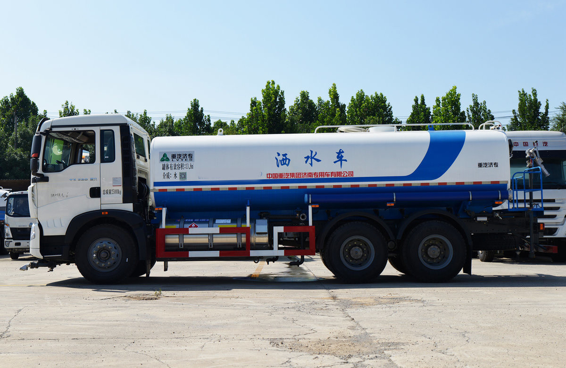 Водосборный грузовик Howo 6*4 Sinotruck 10 колес СПГ 260 л.с. двигатель 14 кубических танкеров LHD/RHD