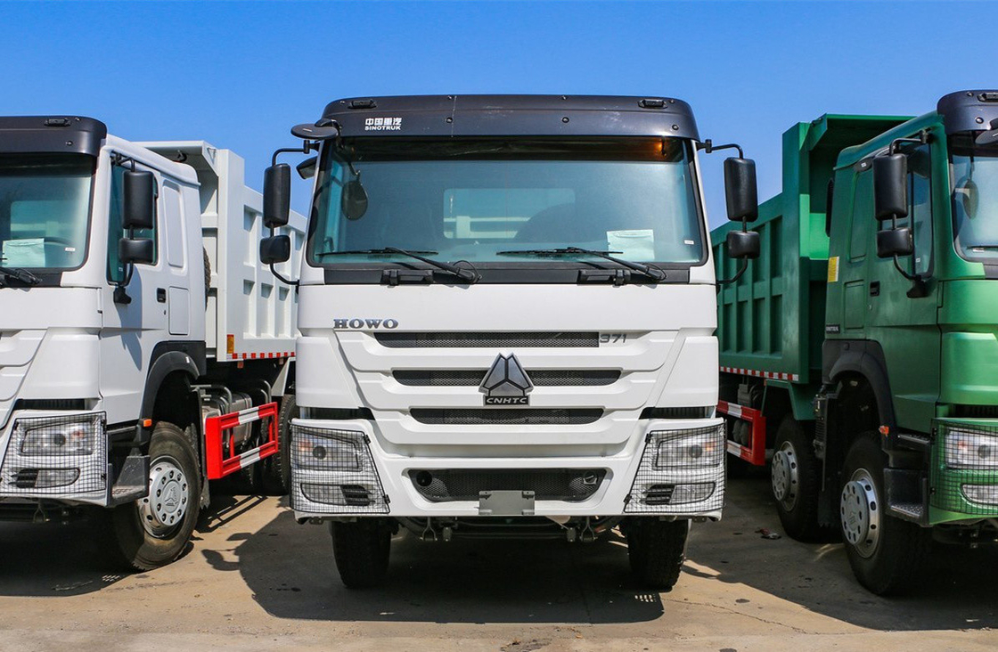 Китайский грузовик Использованный 6×4 Дамп-Трамп Howo 371hp Евро 3 Использование в Африке 6,8 метров длинный ящик