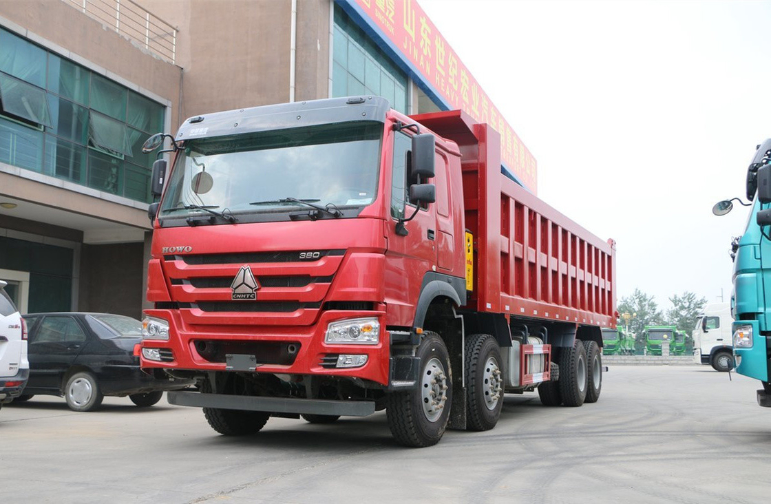 Дамп-грузовик Sino Howo 76 плоский кабины 8*4 наклона грузовик 30-50 тонн погрузки 12 шины LHD&RHD