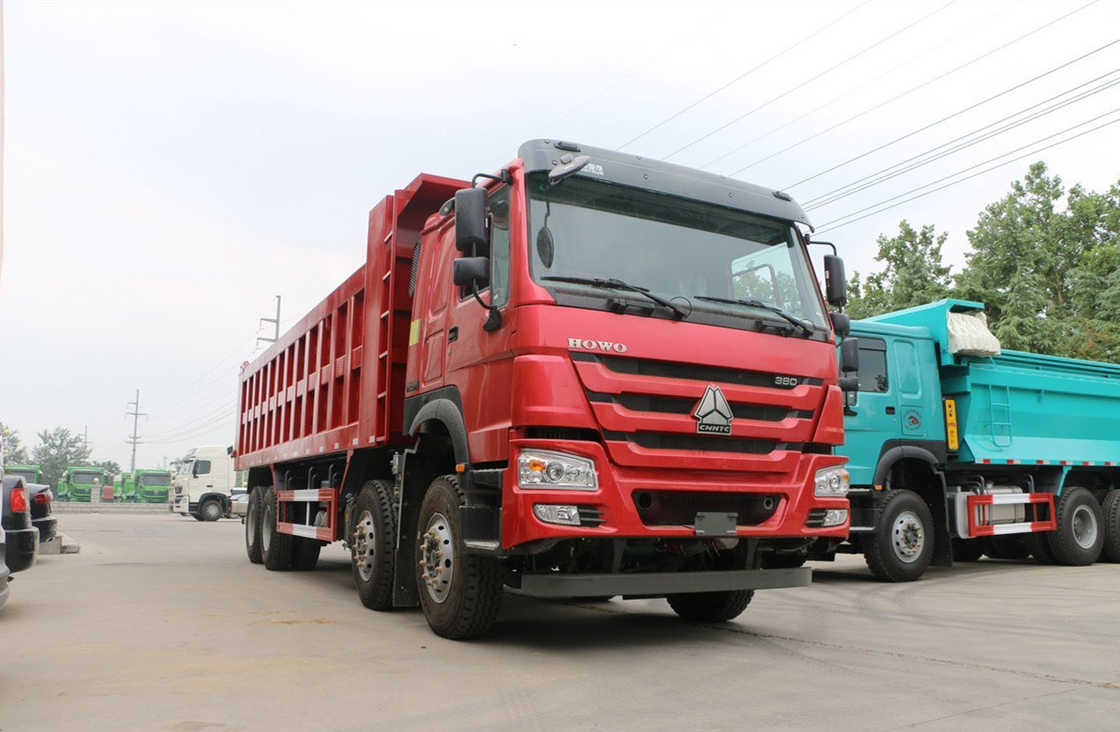 Дамп-грузовик Sino Howo 76 плоский кабины 8*4 наклона грузовик 30-50 тонн погрузки 12 шины LHD&RHD