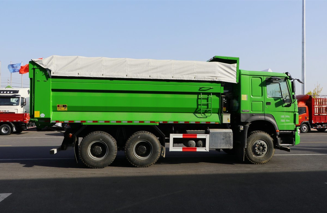 Sino Truck Moteur 400 Weichai Engine 6×4 Howo Dumper Truck Leaf Spring 10 колес Дорожный транспорт