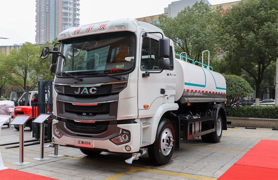 Спринклер Водосборщик Грузовик JAC 4×2 Одной оси 200 л.с. Дизельный двигатель 10 куб.