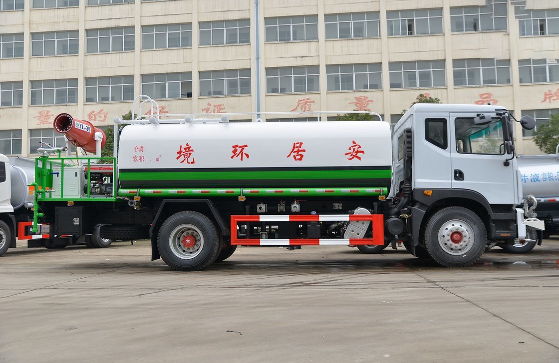 Уличный распылитель грузовик Донфэн 4×2 Водоканал с пушкой-атомизатором 230 л.с. двигатель Cummins