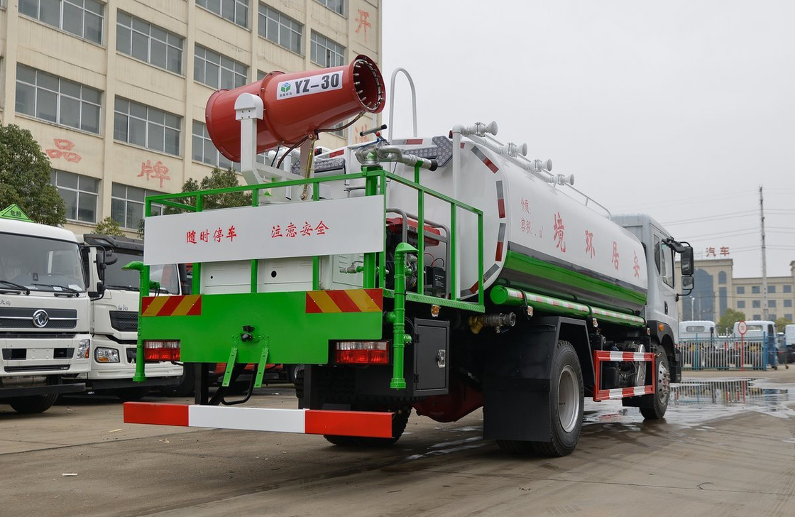 Уличный распылитель грузовик Донфэн 4×2 Водоканал с пушкой-атомизатором 230 л.с. двигатель Cummins