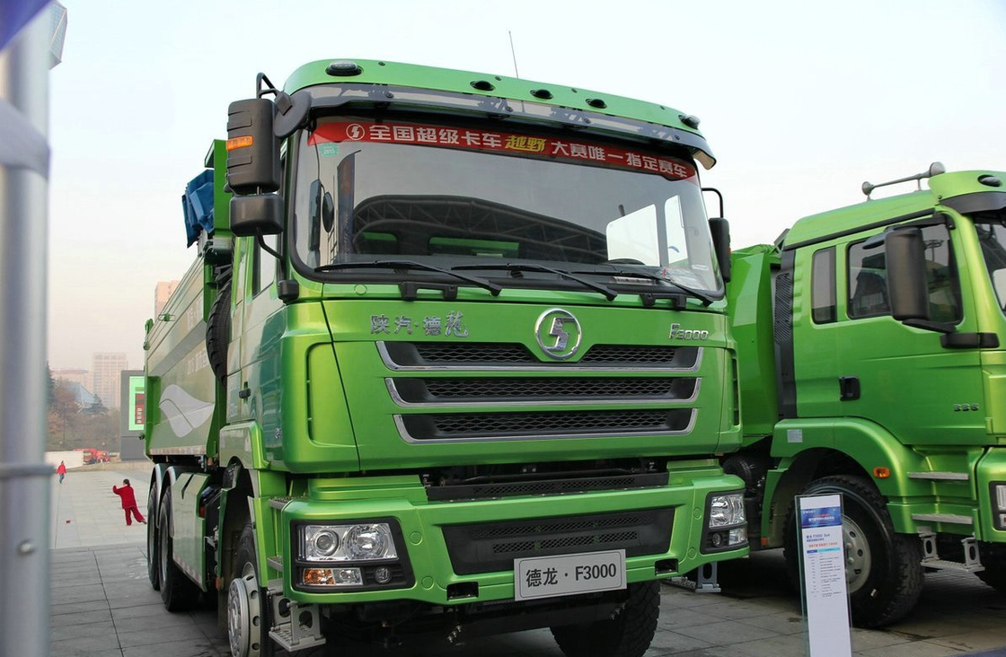 Дамп-грузовик для продажи Cummis двигатель 345hp Шакман Типпер грузовик 6 * 4 режим привода LHD & RHD