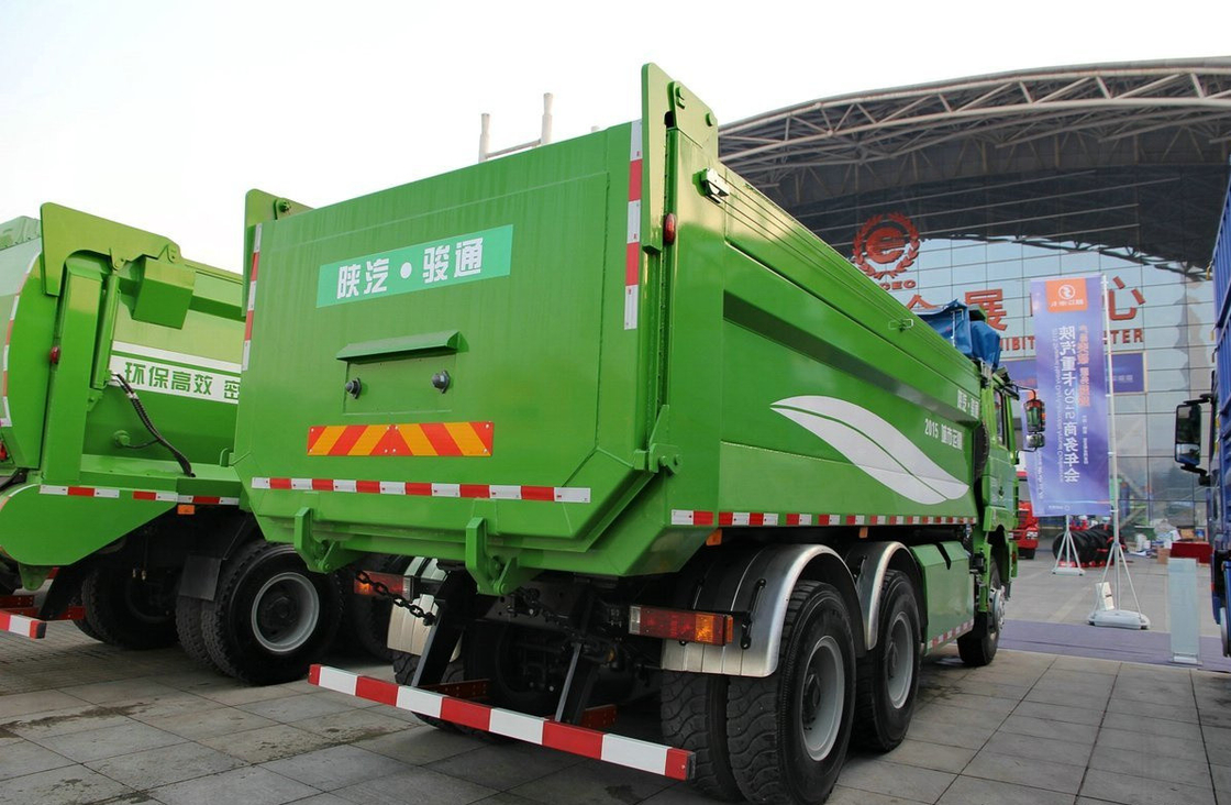 Дамп-грузовик для продажи Cummis двигатель 345hp Шакман Типпер грузовик 6 * 4 режим привода LHD & RHD