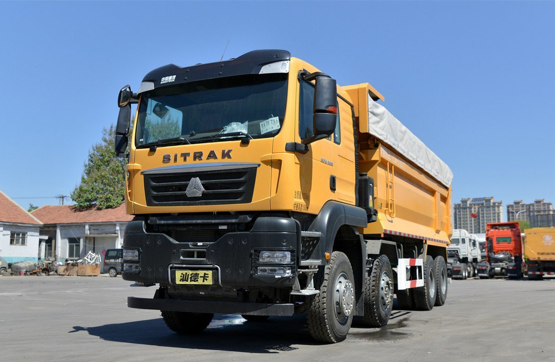Добывающий грузовик Sinotruck 8*4 SITRAK Weichai 400hp 30-50 тонн Полезная нагрузка 12 колес LHD/RHD