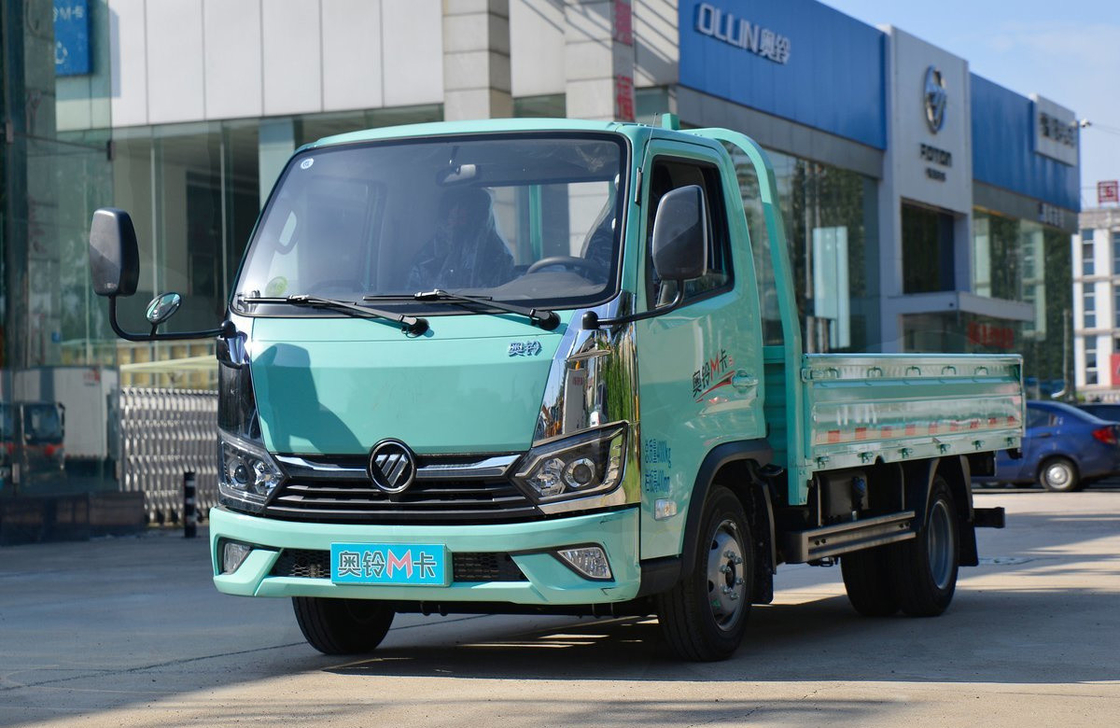 Подержанный грузовой грузовик Foton Light Truck Flat Bed 3,7 метров длиной