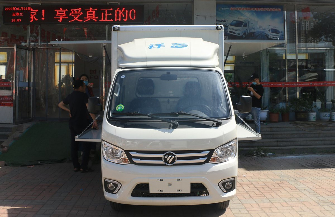 Коробка грузовик грузовик 2 тонны Foton грузовик размах крыльев коробка 3 метра длиной один ряд кабины