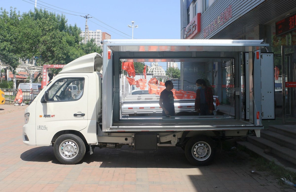 Коробка грузовик грузовик 2 тонны Foton грузовик размах крыльев коробка 3 метра длиной один ряд кабины