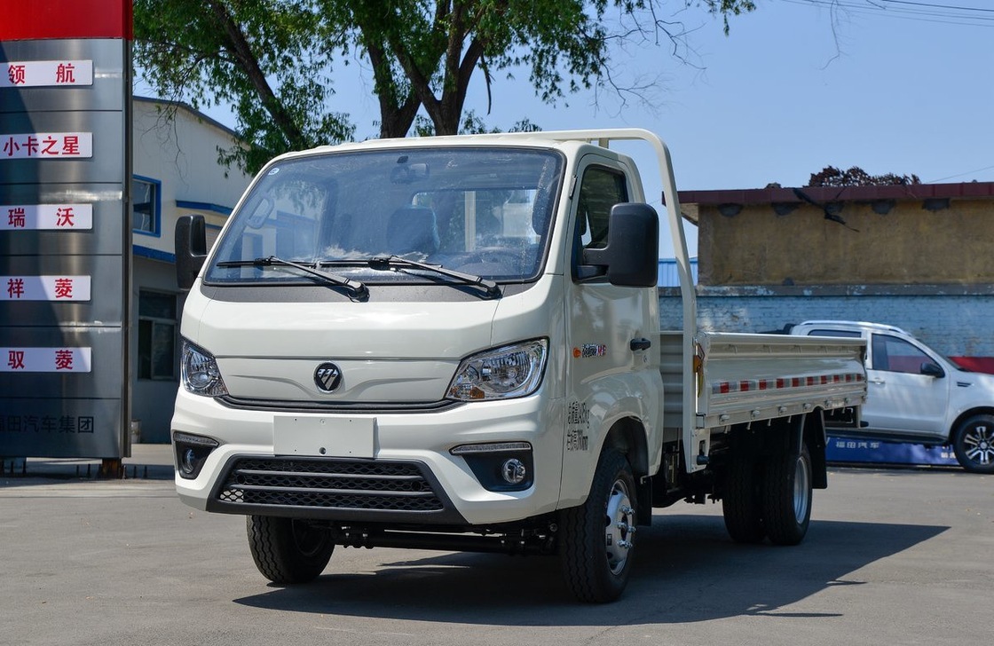 Грузовик ложе хранилища Foton 4 * 2 загрузка 2 тонн одноосной сельскохозяйственной продукции транспортировки