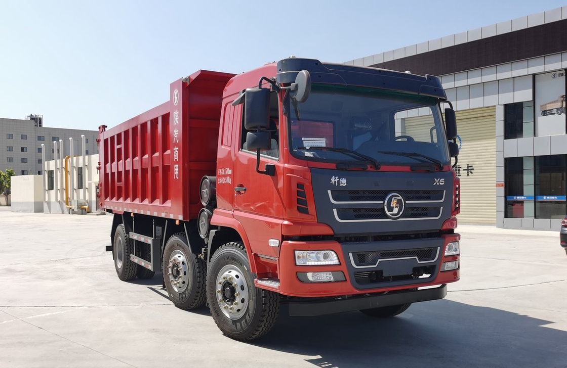 Дамп-грузовик Себу для Shacman X6 Tipper 220hp Ючай двигатель с 8 колесами быстрый 10-скоростной