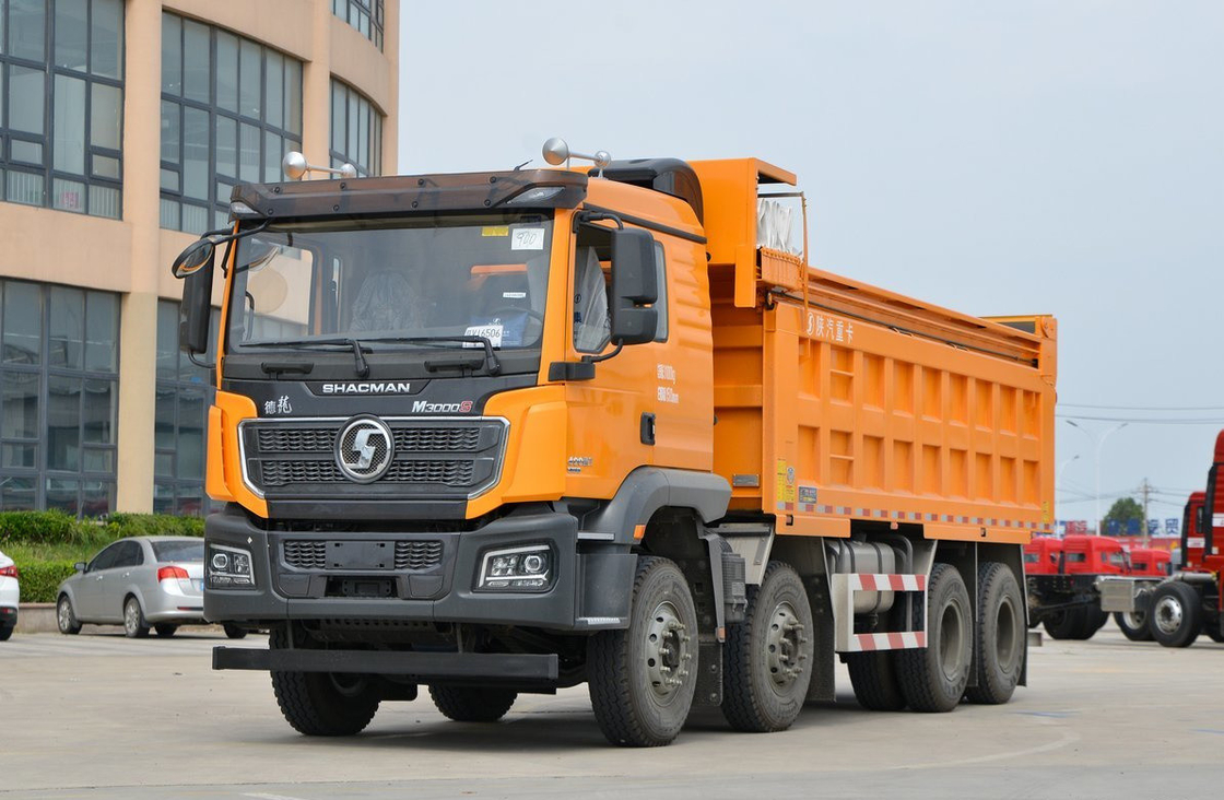 Shacman 8*4 Подержанный 40-тонный мусоровоз для автотранспорта M3000 12 шинок FAST коробка передач