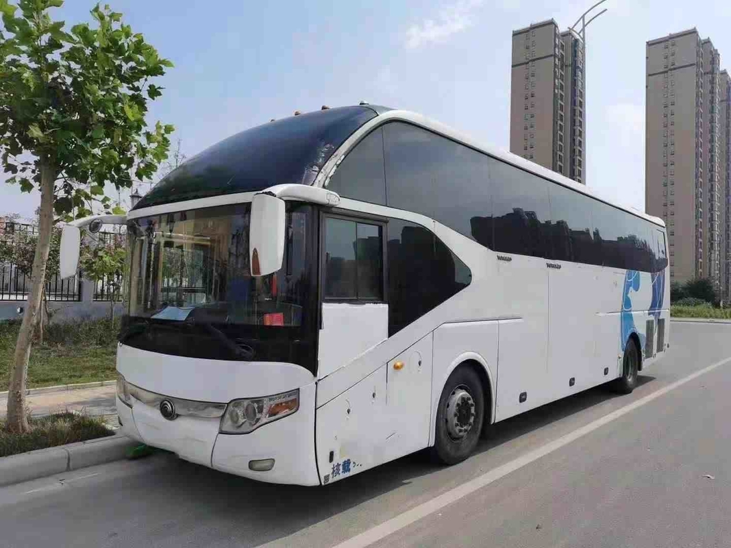 2-й ручной пассажирский автобус Yutong Zk6122 Большой багаж двигатель Weichai 336hp A/C