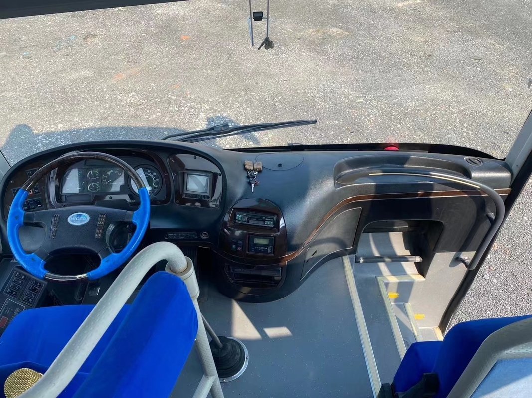 Использованный церковный автобус 2+2 Диаграмма 49 - 51 Сидячий автобус с кожаными сиденьями автобусы KLQ6119
