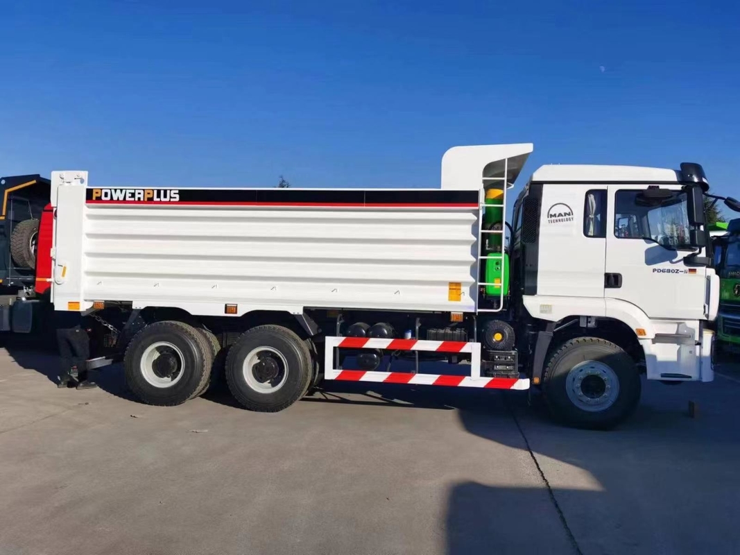 Подержанные грузовики с подъемниками Shacman E3 Дамп-Трак 2024 год Камминс двигатель 385 л.с. Использование в Африке