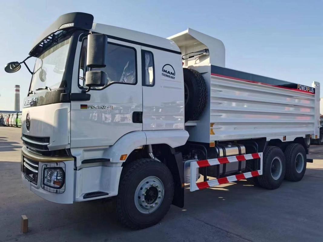 Подержанные грузовики с подъемниками Shacman E3 Дамп-Трак 2024 год Камминс двигатель 385 л.с. Использование в Африке