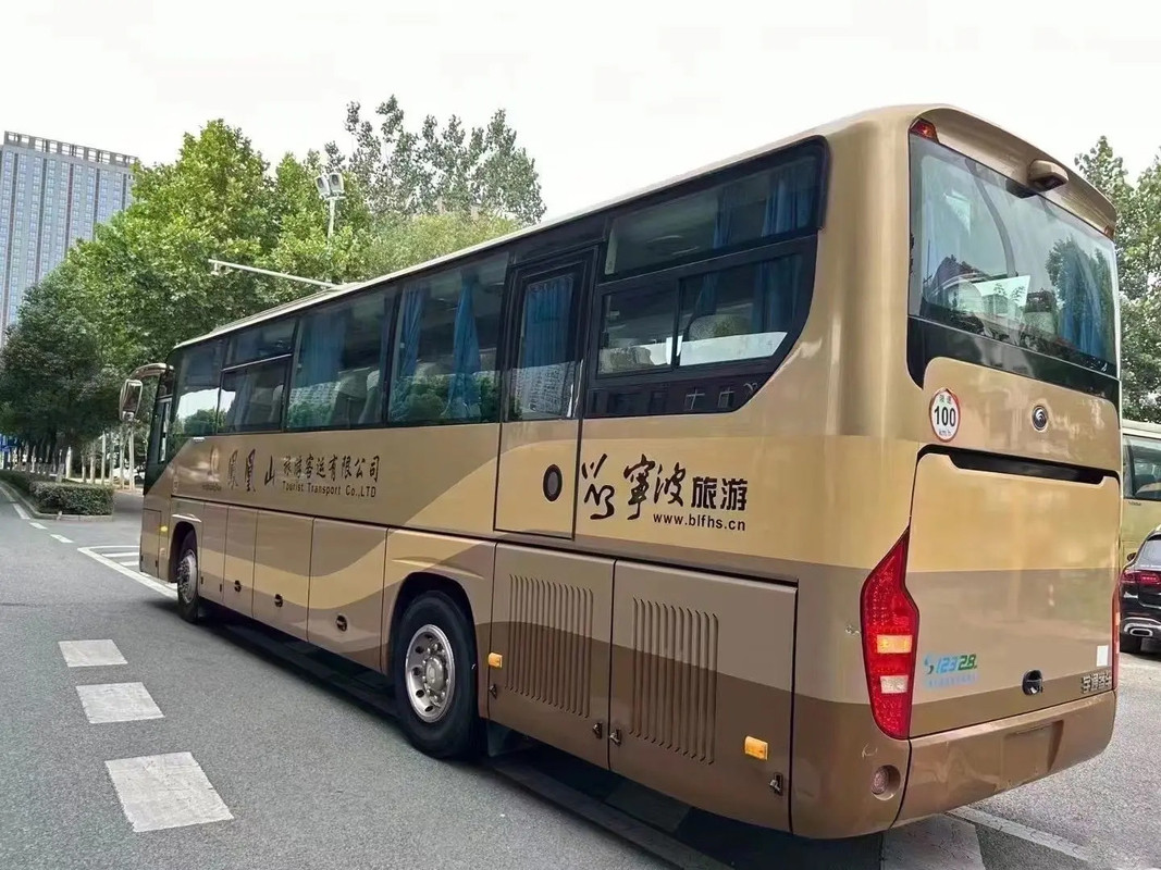 ZK6119 Yutong Подержанный пассажирский автобус / 53-местный двухдверный левоугольный роскошный автобус