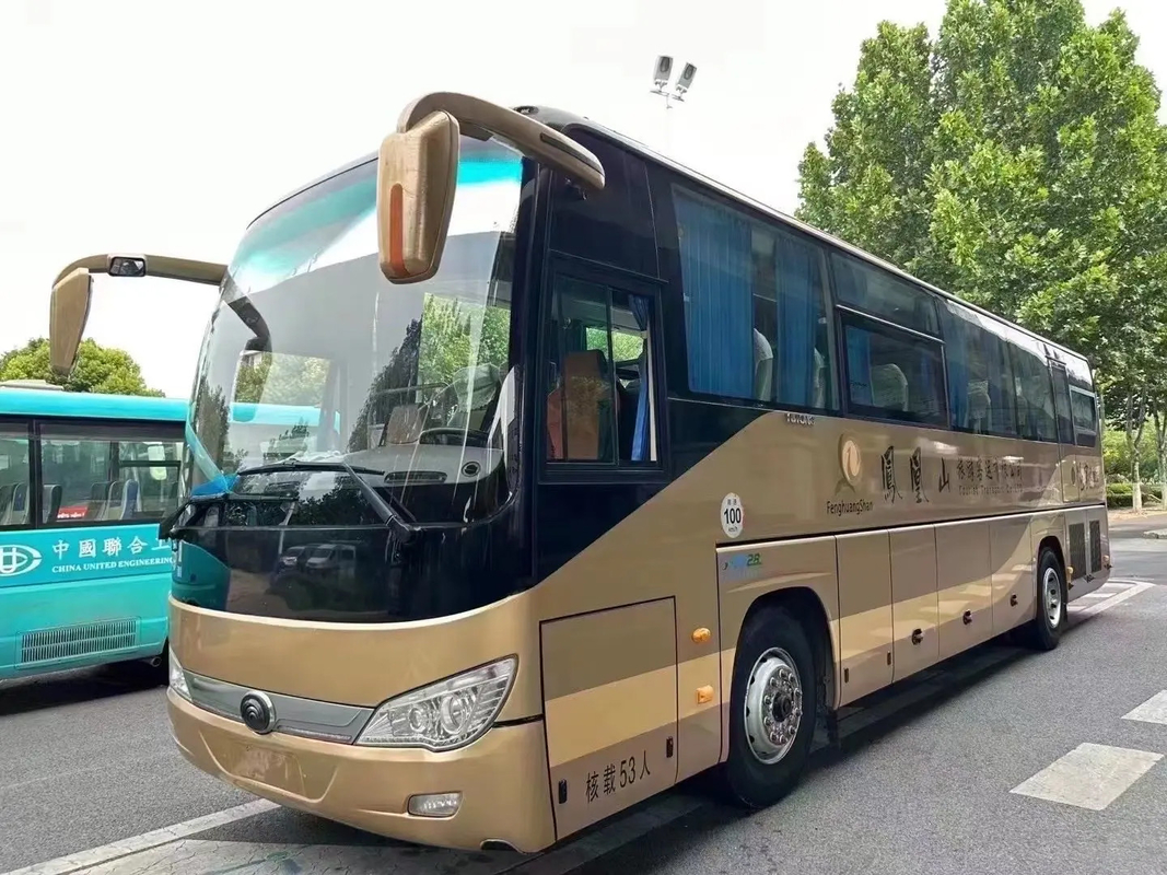 ZK6119 Yutong Подержанный пассажирский автобус / 53-местный двухдверный левоугольный роскошный автобус