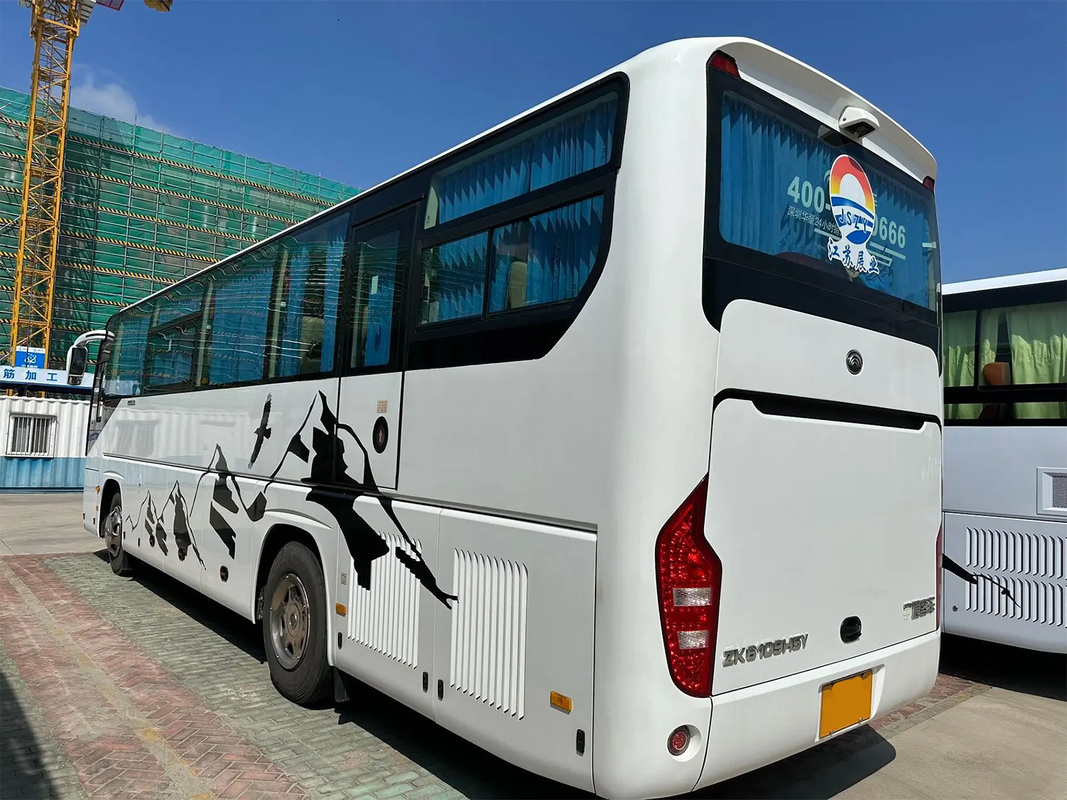 ZK6109 Yutong Подержанный пассажирский автобус / 49-местный левоуправляемый национальный V Luxury Bus