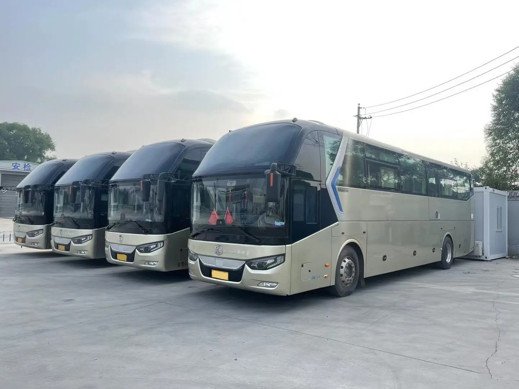 LCK6126 Zhongtong Подержанный пассажирский автобус 54 места Двухдверный воздушный кресло Большой грузоподъемности роскошный автобус