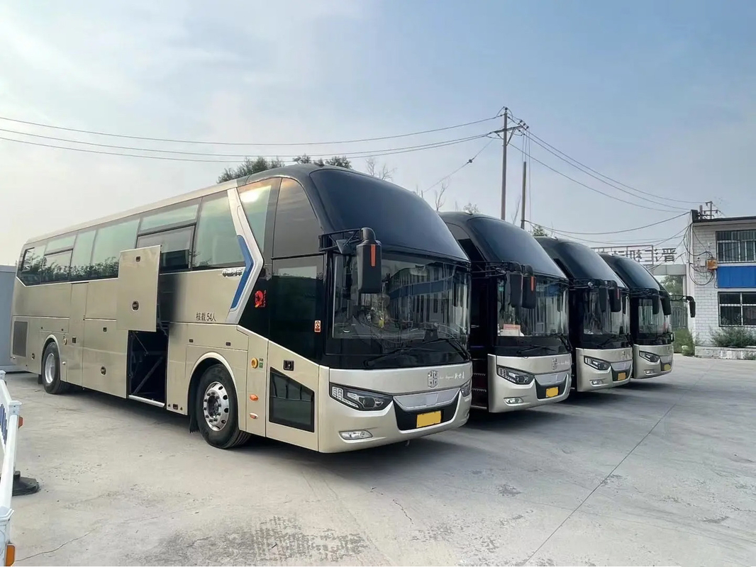 LCK6126 Zhongtong Подержанный пассажирский автобус 54 места Двухдверный воздушный кресло Большой грузоподъемности роскошный автобус