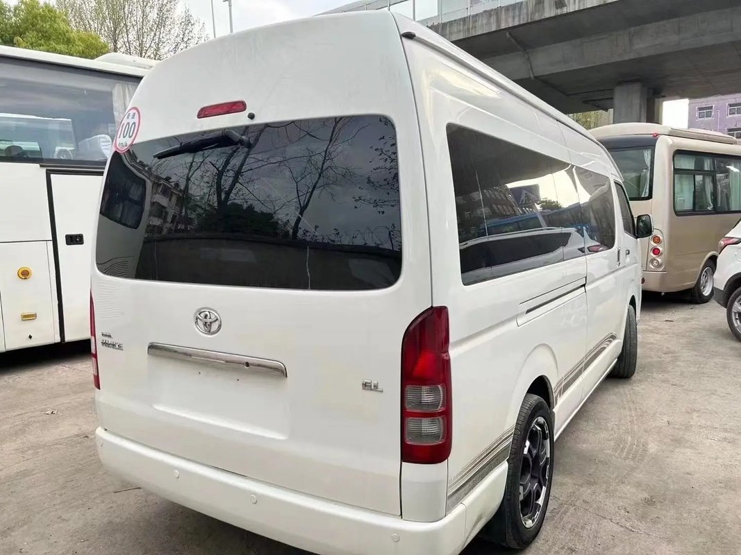 Hiace 13-местный 4-дверный передний приводной бензиновый двигатель комфорт и без аварийный подержанный микроавтобус