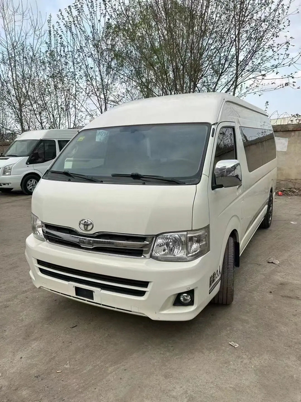 Hiace 13-местный 4-дверный передний приводной бензиновый двигатель комфорт и без аварийный подержанный микроавтобус