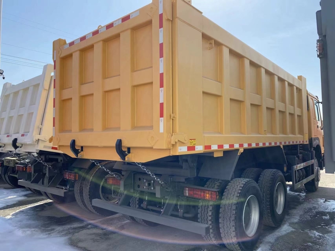 Howo Sino Truck 2023 Желтый цвет 6*4 Режим привода Weichai 380hp Правый руль совершенно новый