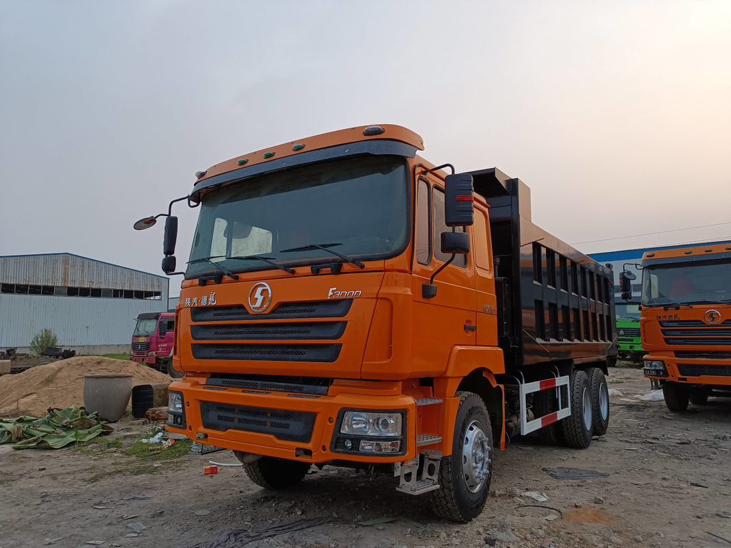 Shacman F3000 Дамп-Трак 6*4 Использованный с ремонтом Weichai 380hp Дизельный Кабына с плоской крышей