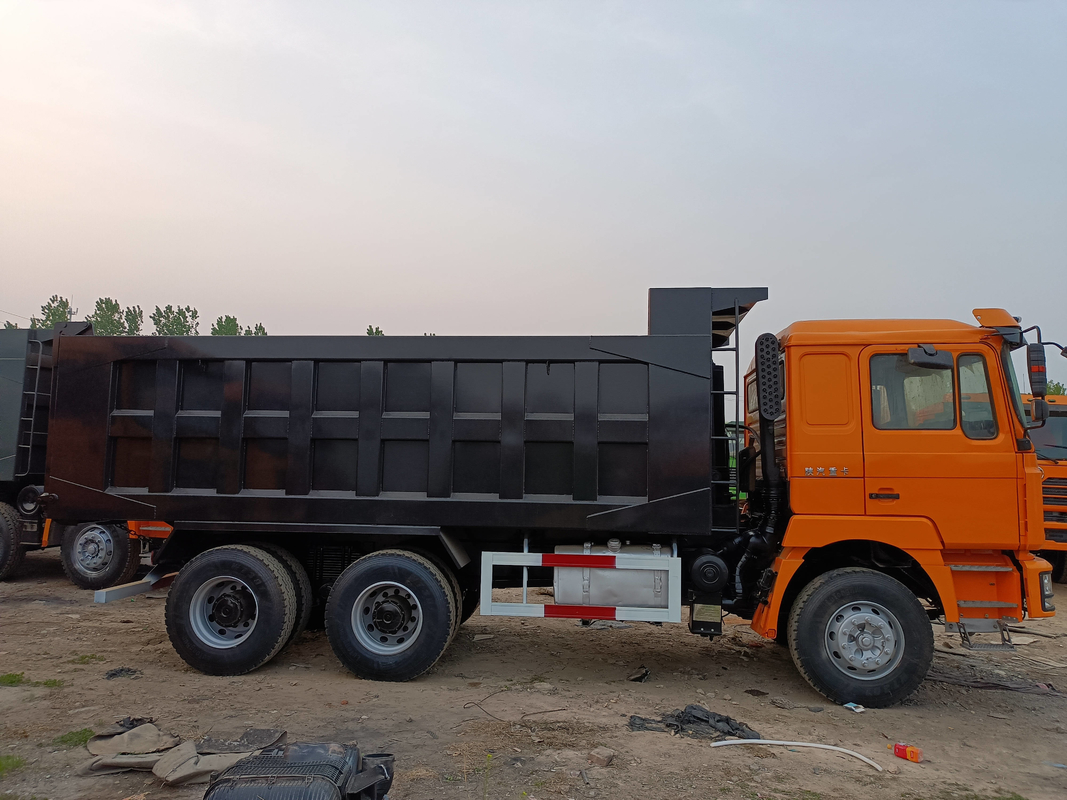 Shacman F3000 Дамп-Трак 6*4 Использованный с ремонтом Weichai 380hp Дизельный Кабына с плоской крышей